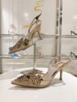 Rene Caovilla – High-Heeled Slingbacks Veneziana 75