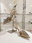 Rene Caovilla – High-Heeled Slingbacks Veneziana 75