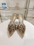 Rene Caovilla – High-Heeled Slingbacks Veneziana 75
