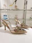 Rene Caovilla – High-Heeled Slingbacks Veneziana 75