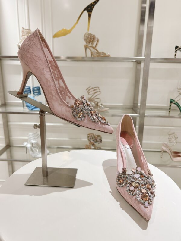 Rene Caovilla – High-Heeled Pumps Veneziana 75