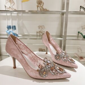 Rene Caovilla – High-Heeled Pumps Veneziana 75