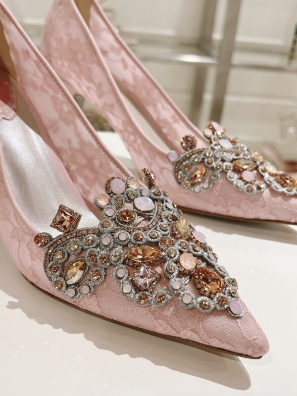 Rene Caovilla – High-Heeled Pumps Veneziana 75