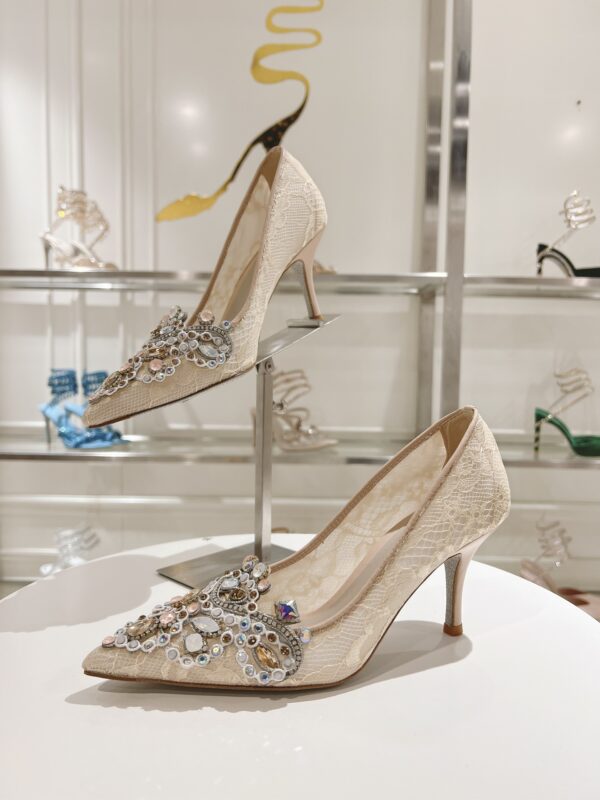 Rene Caovilla – High-Heeled Pumps Veneziana 75