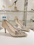 Rene Caovilla – High-Heeled Pumps Veneziana 75