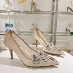 Rene Caovilla – High-Heeled Pumps Veneziana 75