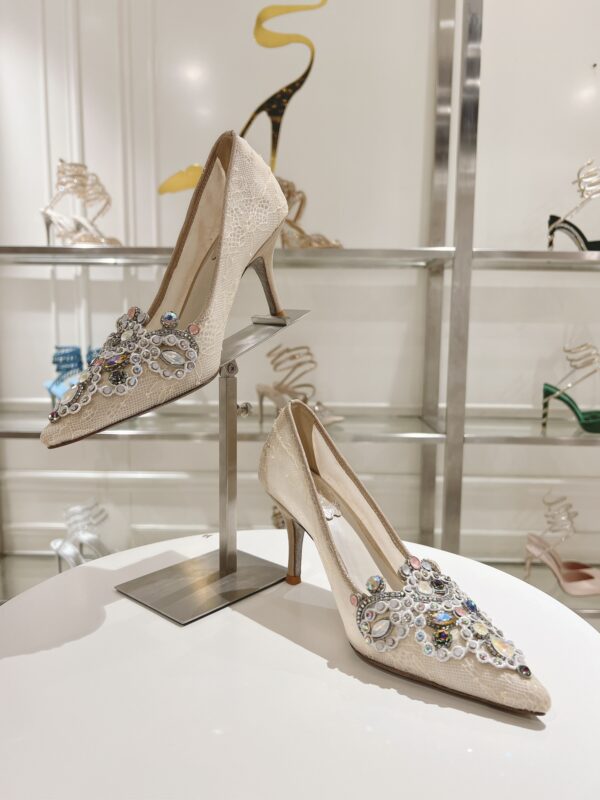 Rene Caovilla – High-Heeled Pumps Veneziana 75