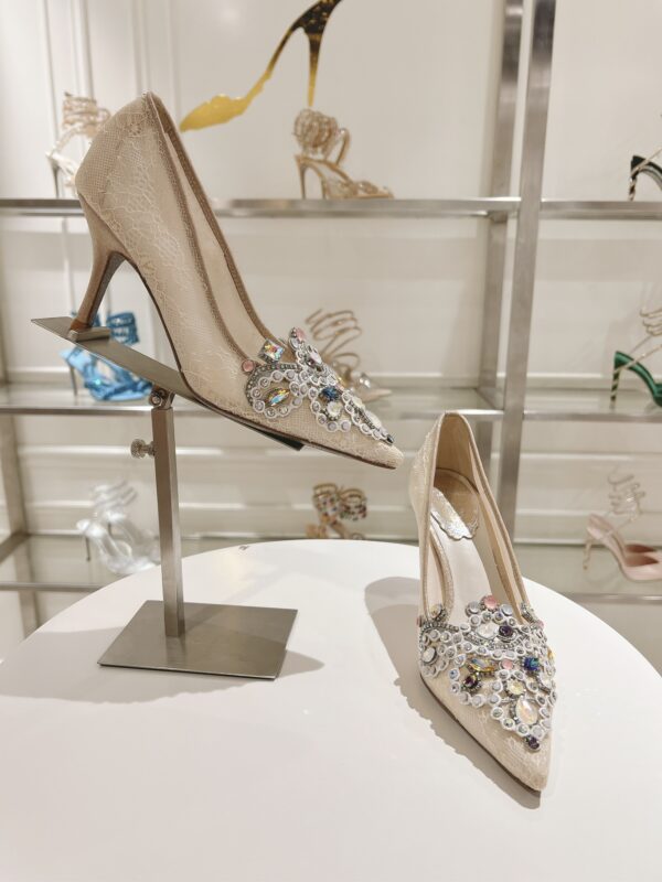 Rene Caovilla – High-Heeled Pumps Veneziana 75