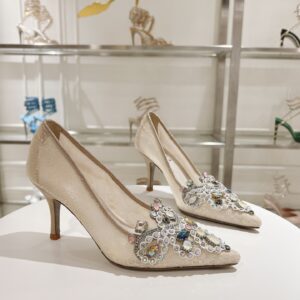 Rene Caovilla – High-Heeled Pumps Veneziana 75
