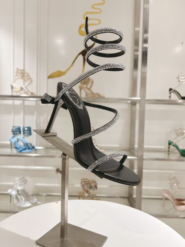 Rene Caovilla - Cleopatra Sandal With Crystals 105