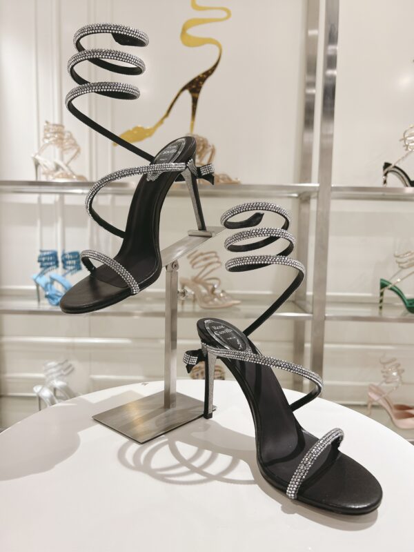Rene Caovilla - Cleopatra Sandal With Crystals 105