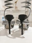 Rene Caovilla - Cleopatra Sandal With Crystals 105