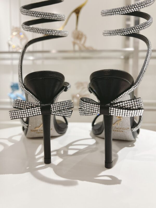 Rene Caovilla - Cleopatra Sandal With Crystals 105