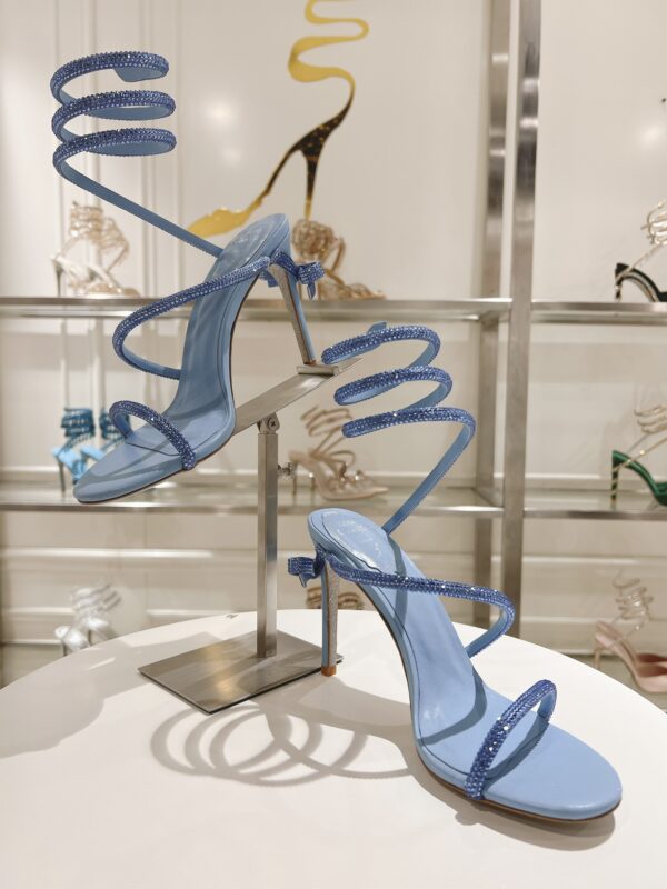 Rene Caovilla - Cleopatra Sandal With Crystals 105