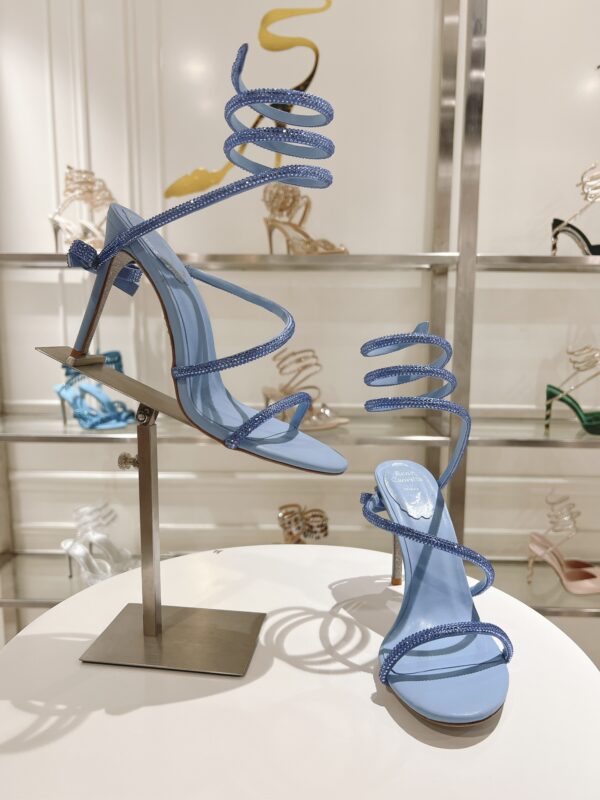 Rene Caovilla - Cleopatra Sandal With Crystals 105