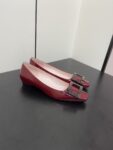 Roger Vivier - Belle Vivier Ballerinas in Patent Leather