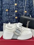 Roger Vivier - Viv' Skate Sneakers in Leather