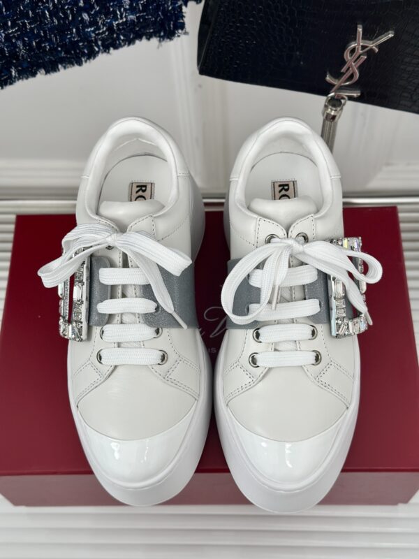 Roger Vivier - Viv' Skate Sneakers in Leather