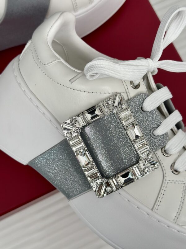 Roger Vivier - Viv' Skate Sneakers in Leather