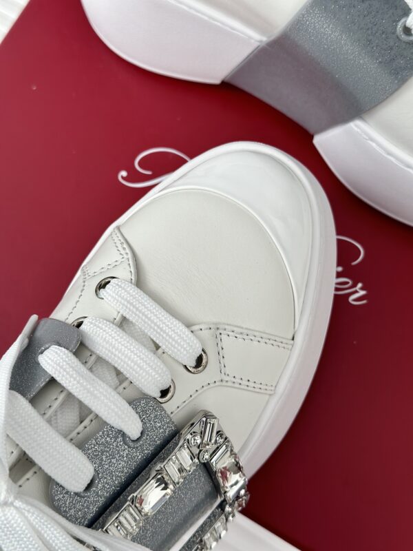 Roger Vivier - Viv' Skate Sneakers in Leather