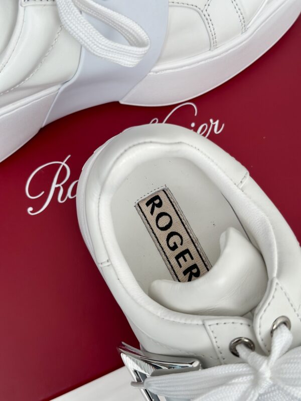 Roger Vivier - Viv' Skate Sneakers in Leather