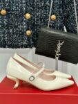 Roger Vivier - Mary Jane Virgule Pumps in Patent Leather