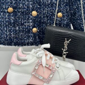 Roger Vivier - Viv' Skate Sneakers in Leather