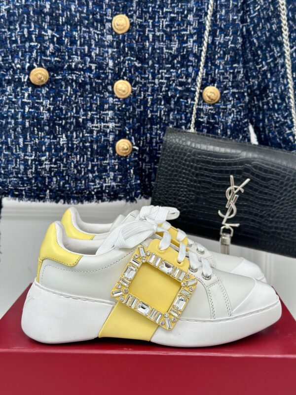 Roger Vivier - Viv' Skate Sneakers in Leather
