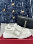 Roger Vivier - Viv' Skate Sneakers in Leather