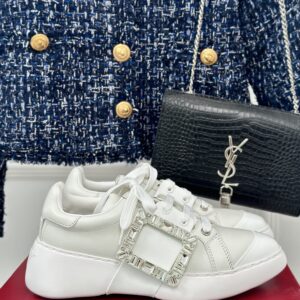 Roger Vivier - Viv' Skate Sneakers in Leather