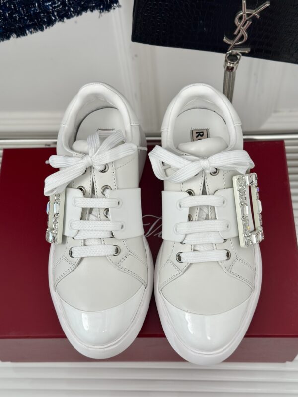 Roger Vivier - Viv' Skate Sneakers in Leather