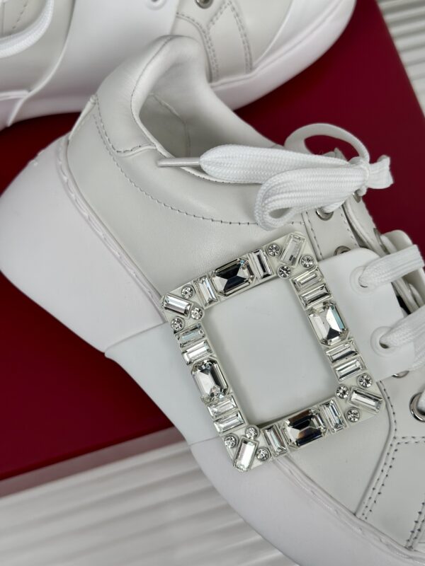 Roger Vivier - Viv' Skate Sneakers in Leather