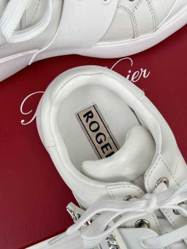 Roger Vivier - Viv' Skate Sneakers in Leather