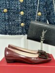 Roger Vivier - Belle Vivier Ballerinas in Patent Leather