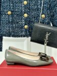 Roger Vivier - Belle Vivier Ballerinas in Patent Leather