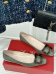 Roger Vivier - Belle Vivier Ballerinas in Patent Leather