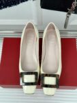 Roger Vivier - Belle Vivier Ballerinas in Patent Leather