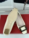 Roger Vivier - Belle Vivier Ballerinas in Patent Leather