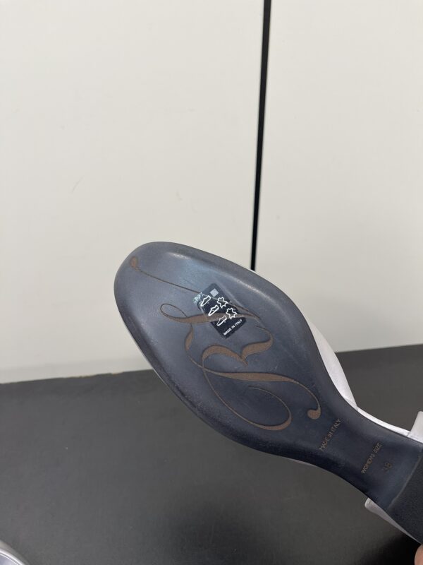 Roger Vivier - Chips Crystal Strass Buckle D'Orsay Flats