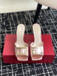Roger Vivier - Trompette Metal Buckle Mules in Patent Leather