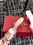 Roger Vivier - Trompette Metal Buckle Mules in Patent Leather