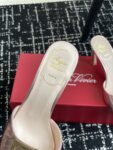 Roger Vivier - Trompette Metal Buckle Mules in Patent Leather