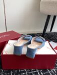 Roger Vivier - Très Vivier Strass Buckle Mules in Patent Leather