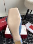 Roger Vivier - Très Vivier Strass Buckle Mules in Patent Leather
