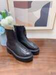 The Row - Zipped Boot I in Leather