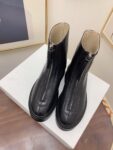 The Row - Zipped Boot I in Leather