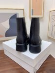 The Row - Zipped Boot I in Leather