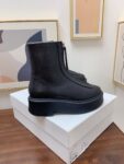 The Row - Zipped Boot I in Leather
