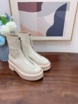 The Row - Zipped Boot I in Leather