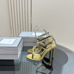 Tom Ford - Chain 105mm Leather Sandals